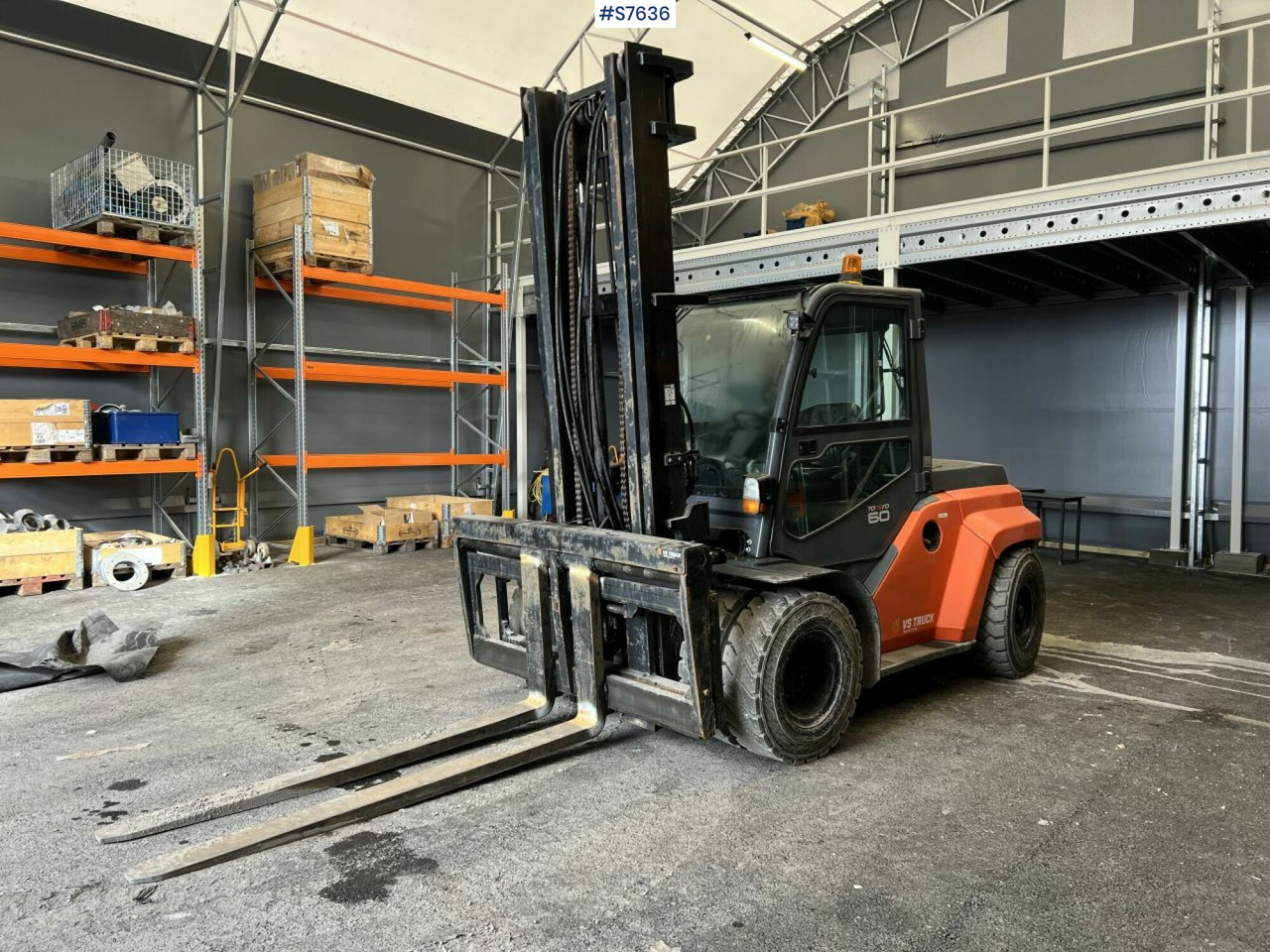 COUNTERBALANCE FORKLIFT, TOYOTA TONERO 40-8FD60N (SEE VIDEO) - Pirun ngritës: foto 2 COUNTERBALANCE FORKLIFT, TOYOTA TONERO 40-8FD60N (SEE VIDEO) - Pirun ngritës: foto 2