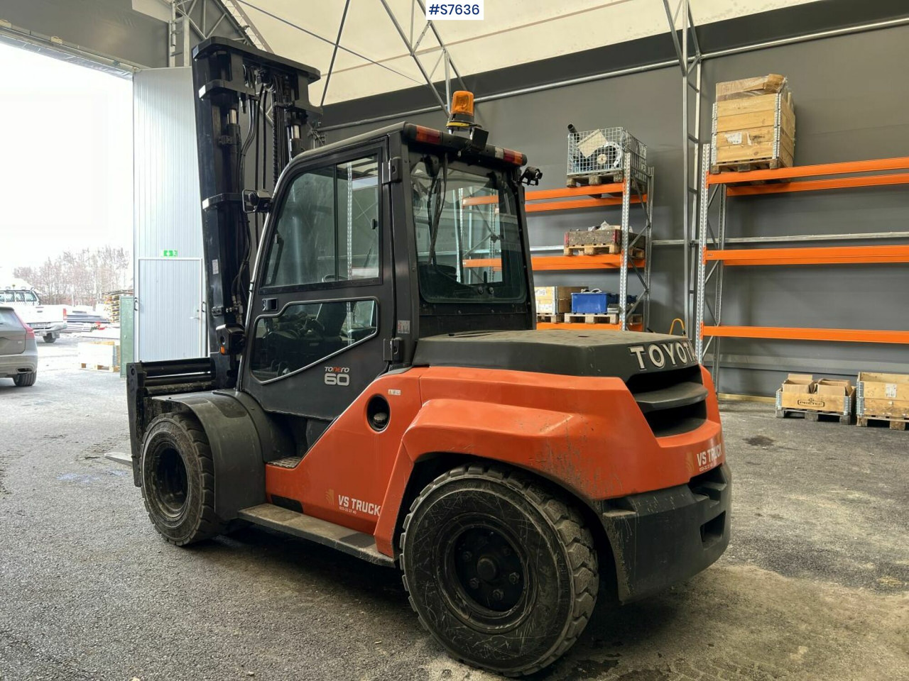 COUNTERBALANCE FORKLIFT, TOYOTA TONERO 40-8FD60N (SEE VIDEO) - Pirun ngritës: foto 3 COUNTERBALANCE FORKLIFT, TOYOTA TONERO 40-8FD60N (SEE VIDEO) - Pirun ngritës: foto 3