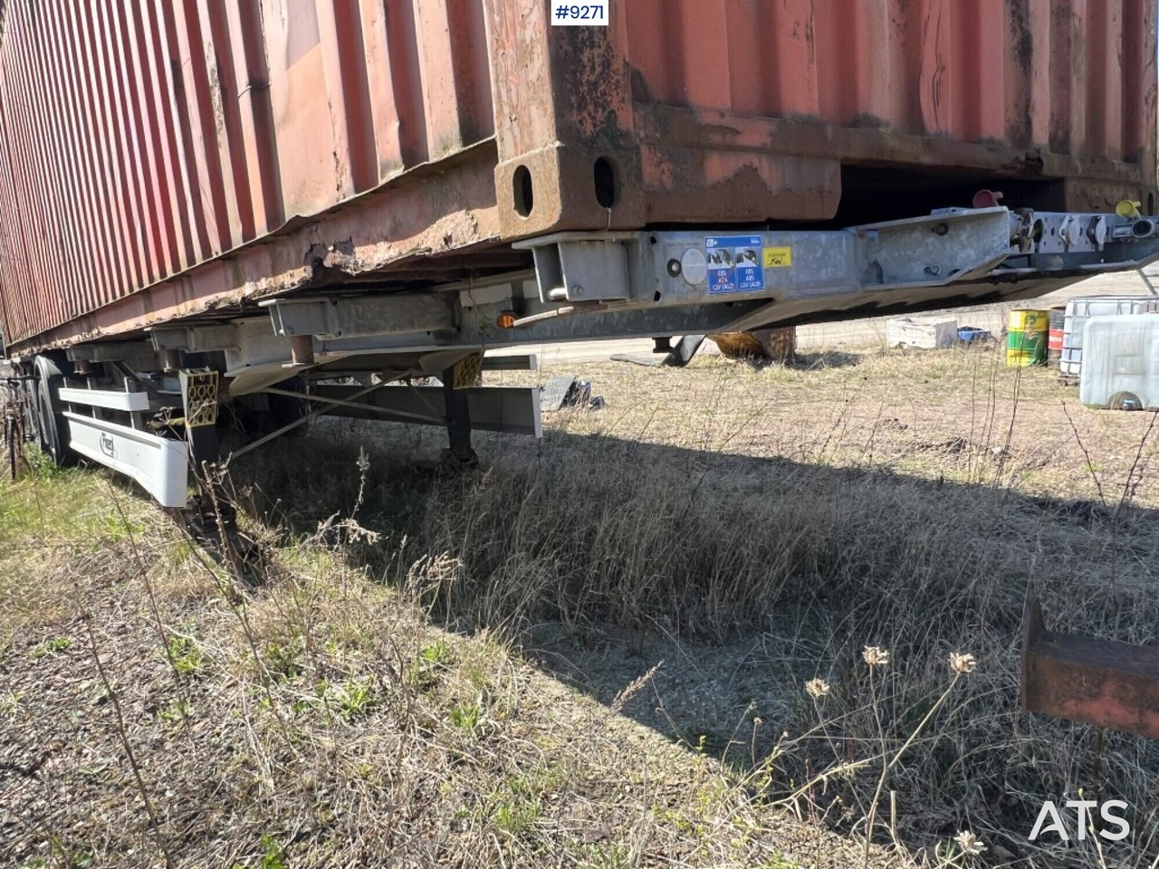 Container trailer- FLIEGL - Transportjer kontejnerësh/ Gjysmë rimorkio me karroceri të çmontueshme: foto 5 Container trailer- FLIEGL - Transportjer kontejnerësh/ Gjysmë rimorkio me karroceri të çmontueshme: foto 5