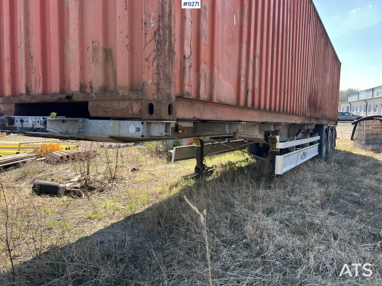 Container trailer- FLIEGL - Transportjer kontejnerësh/ Gjysmë rimorkio me karroceri të çmontueshme: foto 4 Container trailer- FLIEGL - Transportjer kontejnerësh/ Gjysmë rimorkio me karroceri të çmontueshme: foto 4