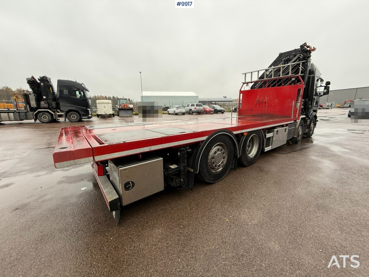 Crane truck/Flatbed truck Scania R520 8X2*6 HIAB XS 855E-8 HIPRO - Kamion me karroceri të hapur, Kamion me vinç: foto 5 Crane truck/Flatbed truck Scania R520 8X2*6 HIAB XS 855E-8 HIPRO - Kamion me karroceri të hapur, Kamion me vinç: foto 5