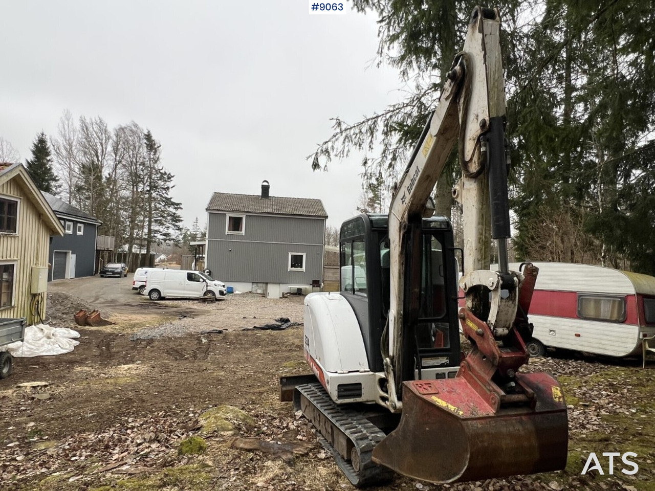 Miniekskavator Excavator - Bobcat 334 (SEE VIDEO): foto 15