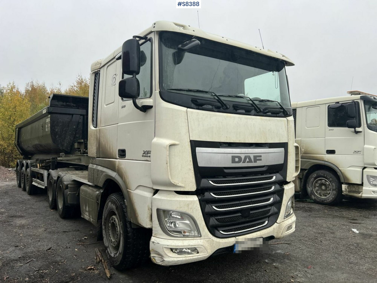 DAF XF 510 Tractor unit with Carnehl Tipper trailer - Gjysmë-kamion: foto 2 DAF XF 510 Tractor unit with Carnehl Tipper trailer - Gjysmë-kamion: foto 2