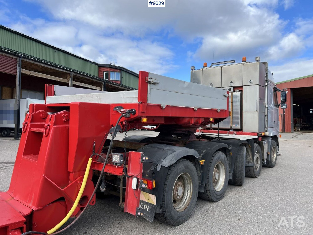 Volvo FH16 5-axle tractor unit, GOLDHOFER STZ-VL 4-41/80 trailer - Gjysmë-kamion, Gjysmë rimorkio me plan ngarkimi të ulët: foto 4 Volvo FH16 5-axle tractor unit, GOLDHOFER STZ-VL 4-41/80 trailer - Gjysmë-kamion, Gjysmë rimorkio me plan ngarkimi të ulët: foto 4