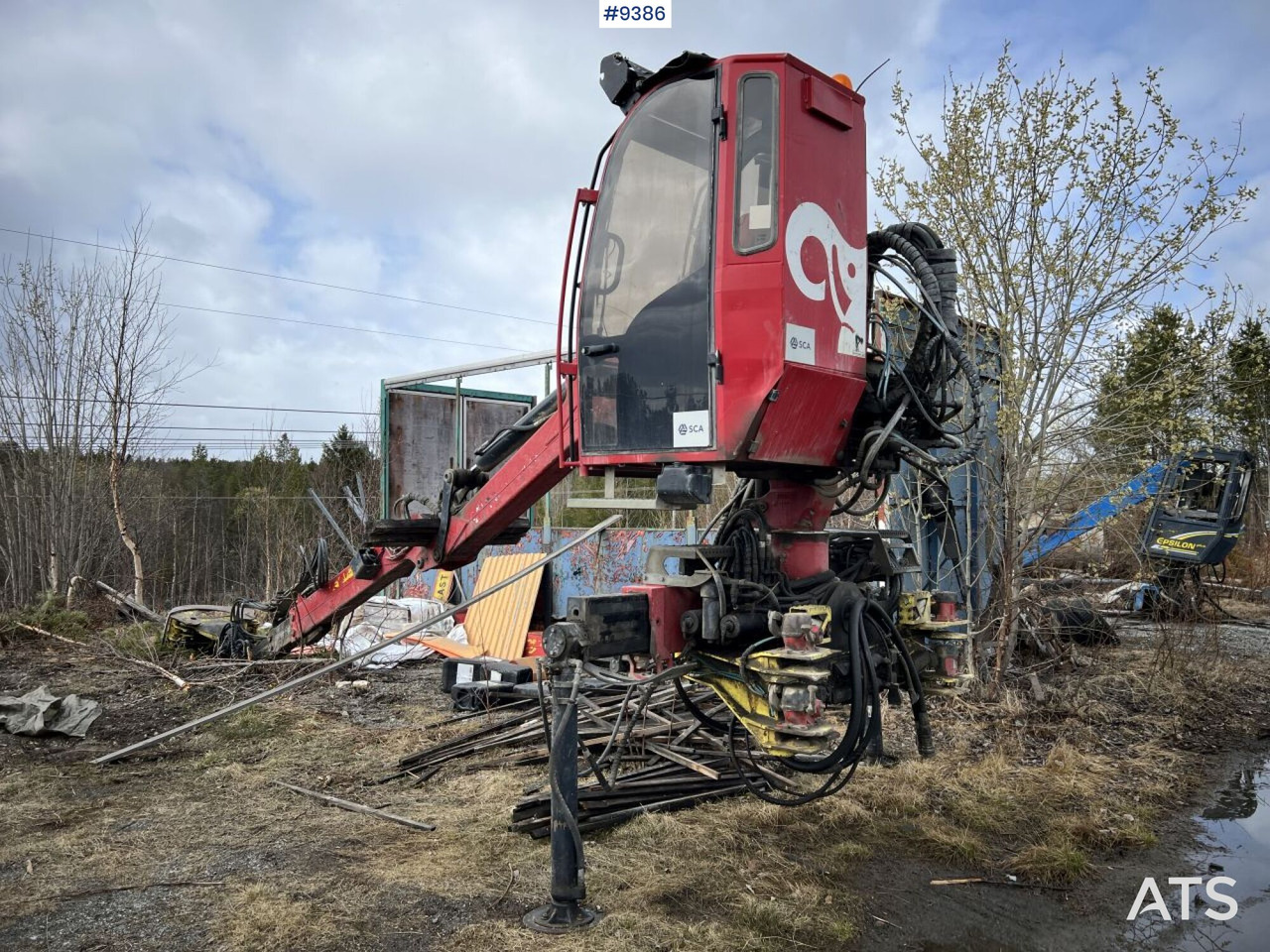 Vinç për kamion HIAB LOGLIFT F108 ST 96 Timber crane / logging crane: foto 8
