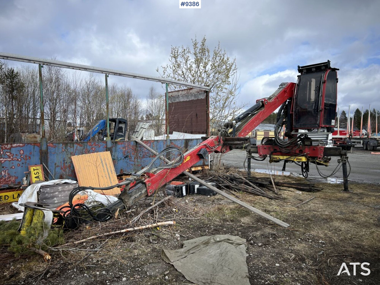 Vinç për kamion HIAB LOGLIFT F108 ST 96 Timber crane / logging crane: foto 9