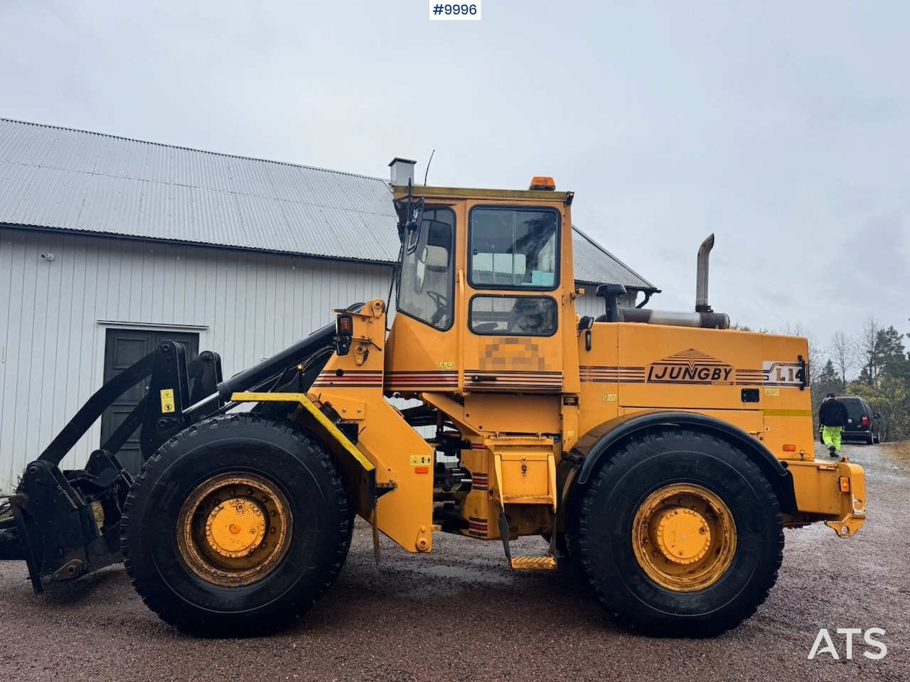 Ljungby L14 wheel loader with bucket - Fadrom me goma: foto 3 Ljungby L14 wheel loader with bucket - Fadrom me goma: foto 3