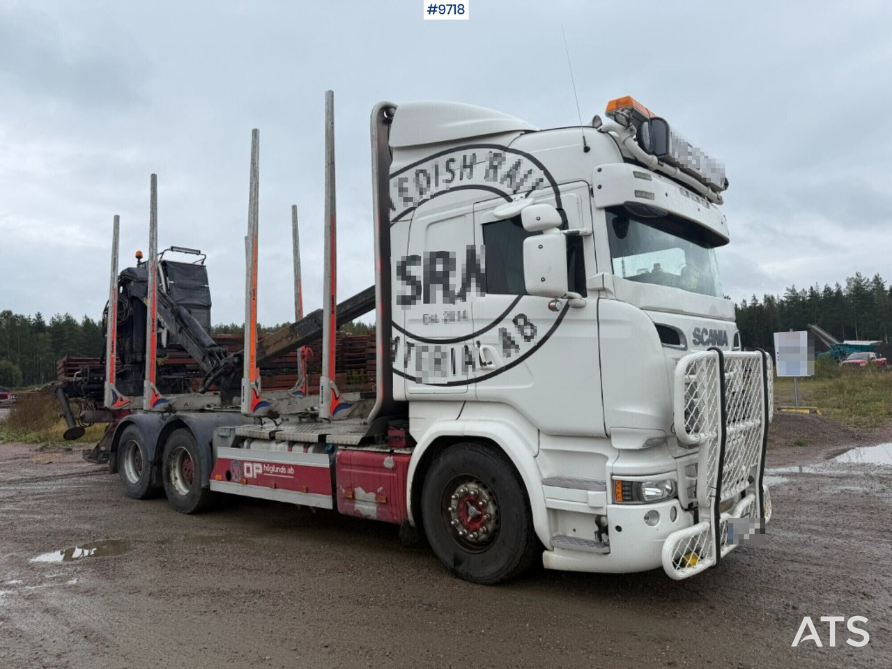 Lizingu i Log truck Scania R520 with crane Log truck Scania R520 with crane: foto 7 Lizingu i Log truck Scania R520 with crane Log truck Scania R520 with crane: foto 7