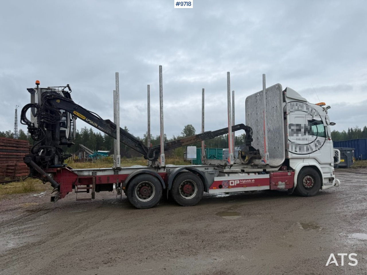 Lizingu i Log truck Scania R520 with crane Log truck Scania R520 with crane: foto 6 Lizingu i Log truck Scania R520 with crane Log truck Scania R520 with crane: foto 6