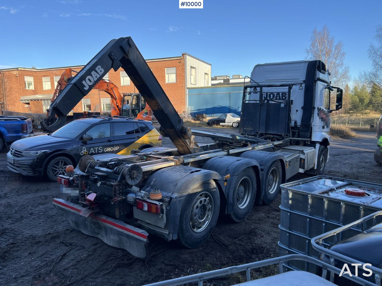 MERCEDES-BENZ AROCS 3251 Hook Truck with tridem body - Kamion vetëngarkues: foto 3 MERCEDES-BENZ AROCS 3251 Hook Truck with tridem body - Kamion vetëngarkues: foto 3