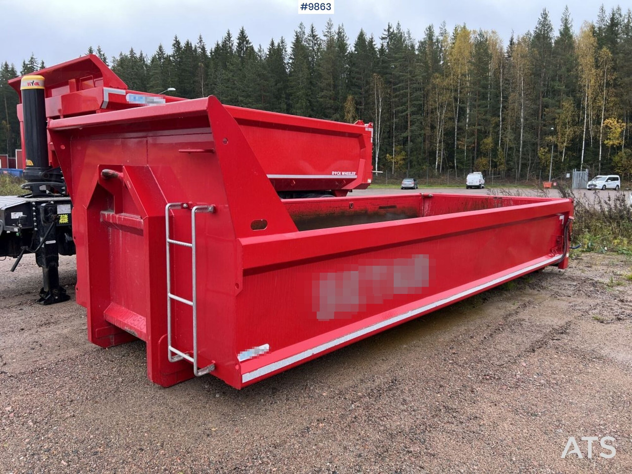 B.K:s Lastväxlarflak - Sparsamt använd - Makineritë e tjera: foto 1 B.K:s Lastväxlarflak - Sparsamt använd - Makineritë e tjera: foto 1