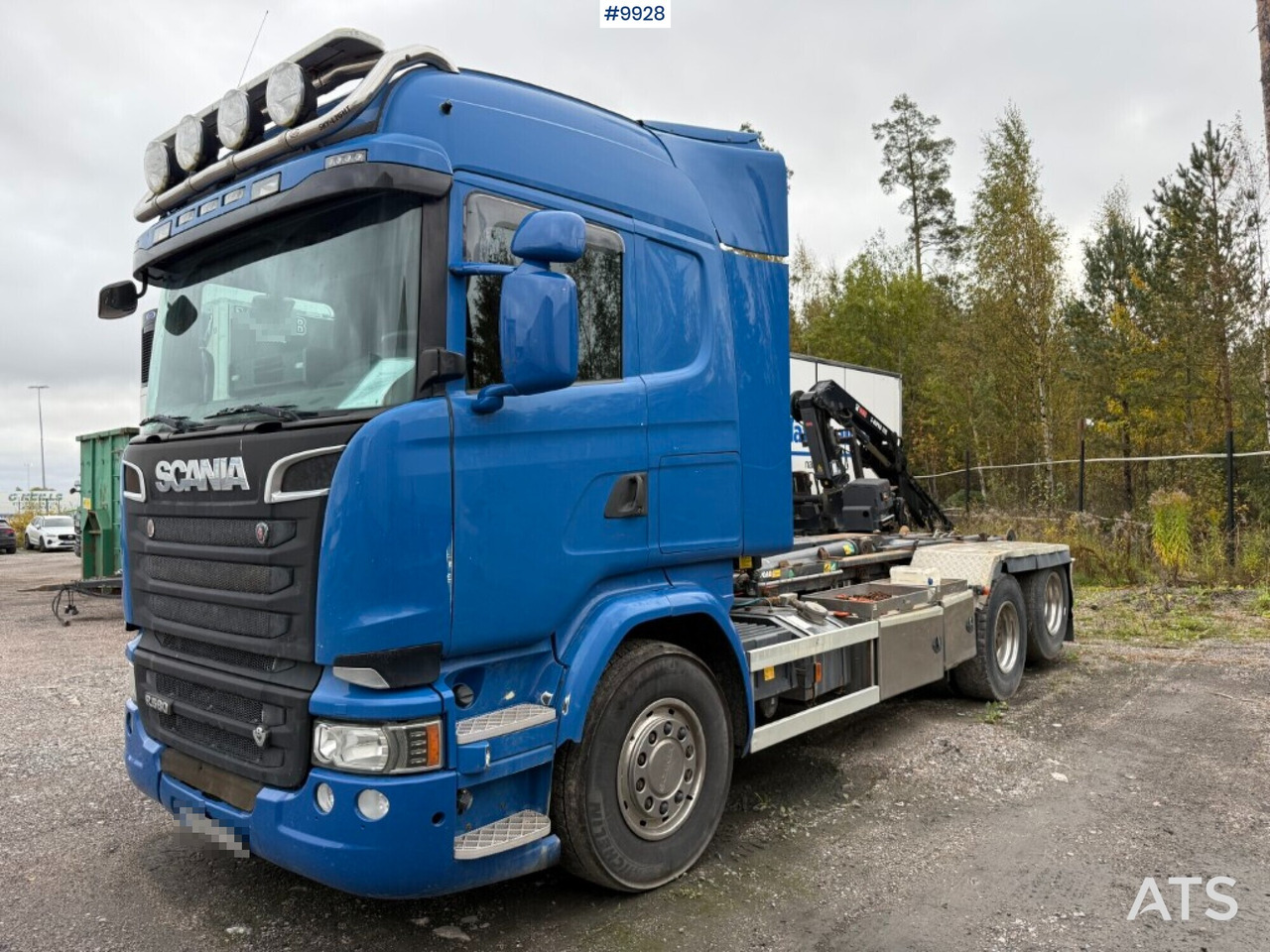 Scania R580 Hook truck - Makineritë e tjera: foto 1 Scania R580 Hook truck - Makineritë e tjera: foto 1