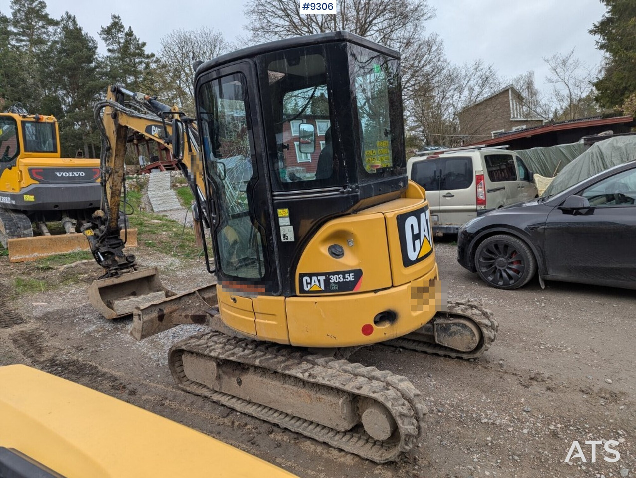 Mini excavator Cat 303.5E CR with tiltrotator and attachments (See Video) - Miniekskavator: foto 5 Mini excavator Cat 303.5E CR with tiltrotator and attachments (See Video) - Miniekskavator: foto 5