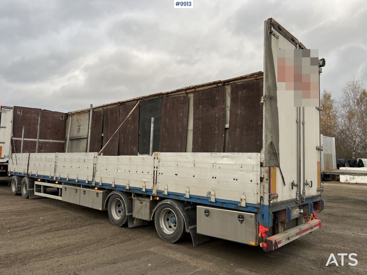 PARATOR SCV 18-20 Truck trailer with folding sides - Rimorkio e hapur/ Platformë: foto 3 PARATOR SCV 18-20 Truck trailer with folding sides - Rimorkio e hapur/ Platformë: foto 3