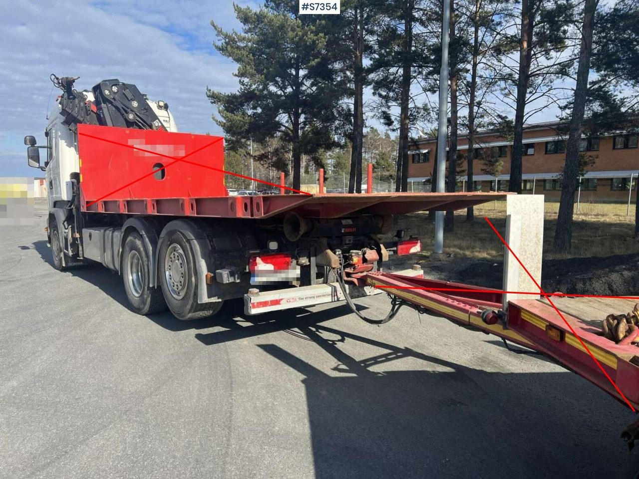 Scania R410 LB 6x2 Crane truck with Hiab crane and multilift axle - Kamion vetëngarkues, Kamion me vinç: foto 3 Scania R410 LB 6x2 Crane truck with Hiab crane and multilift axle - Kamion vetëngarkues, Kamion me vinç: foto 3