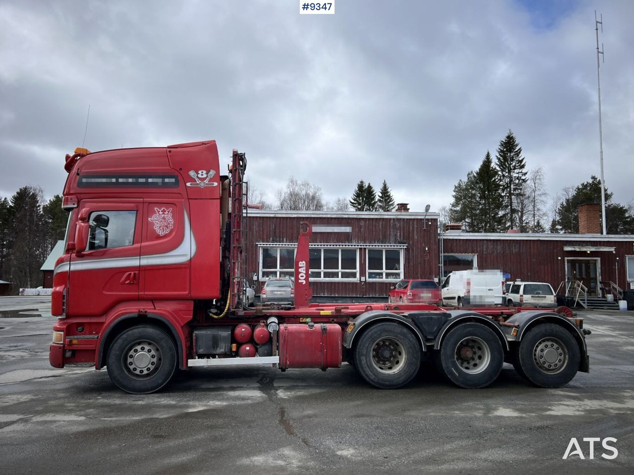 Scania R500 Tridem Hooklift (VIDEO) - Kamion vetëngarkues: foto 3 Scania R500 Tridem Hooklift (VIDEO) - Kamion vetëngarkues: foto 3