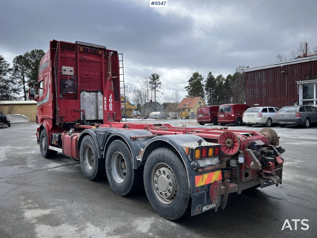 Scania R500 Tridem Hooklift (VIDEO) - Kamion vetëngarkues: foto 4 Scania R500 Tridem Hooklift (VIDEO) - Kamion vetëngarkues: foto 4