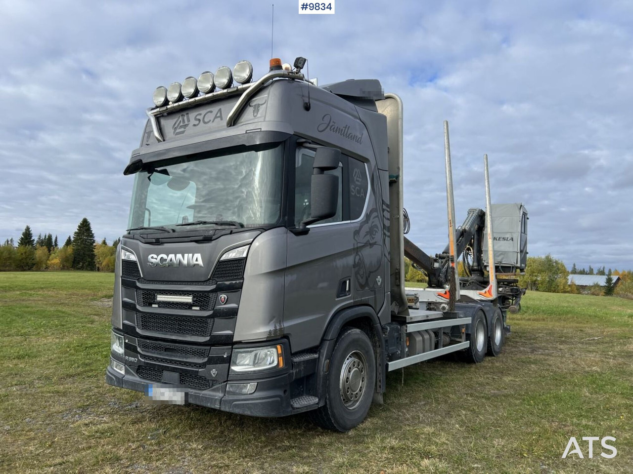Scania R650 Timber truck with Kesla crane - Kamion për transport druri, Kamion me vinç: foto 2 Scania R650 Timber truck with Kesla crane - Kamion për transport druri, Kamion me vinç: foto 2