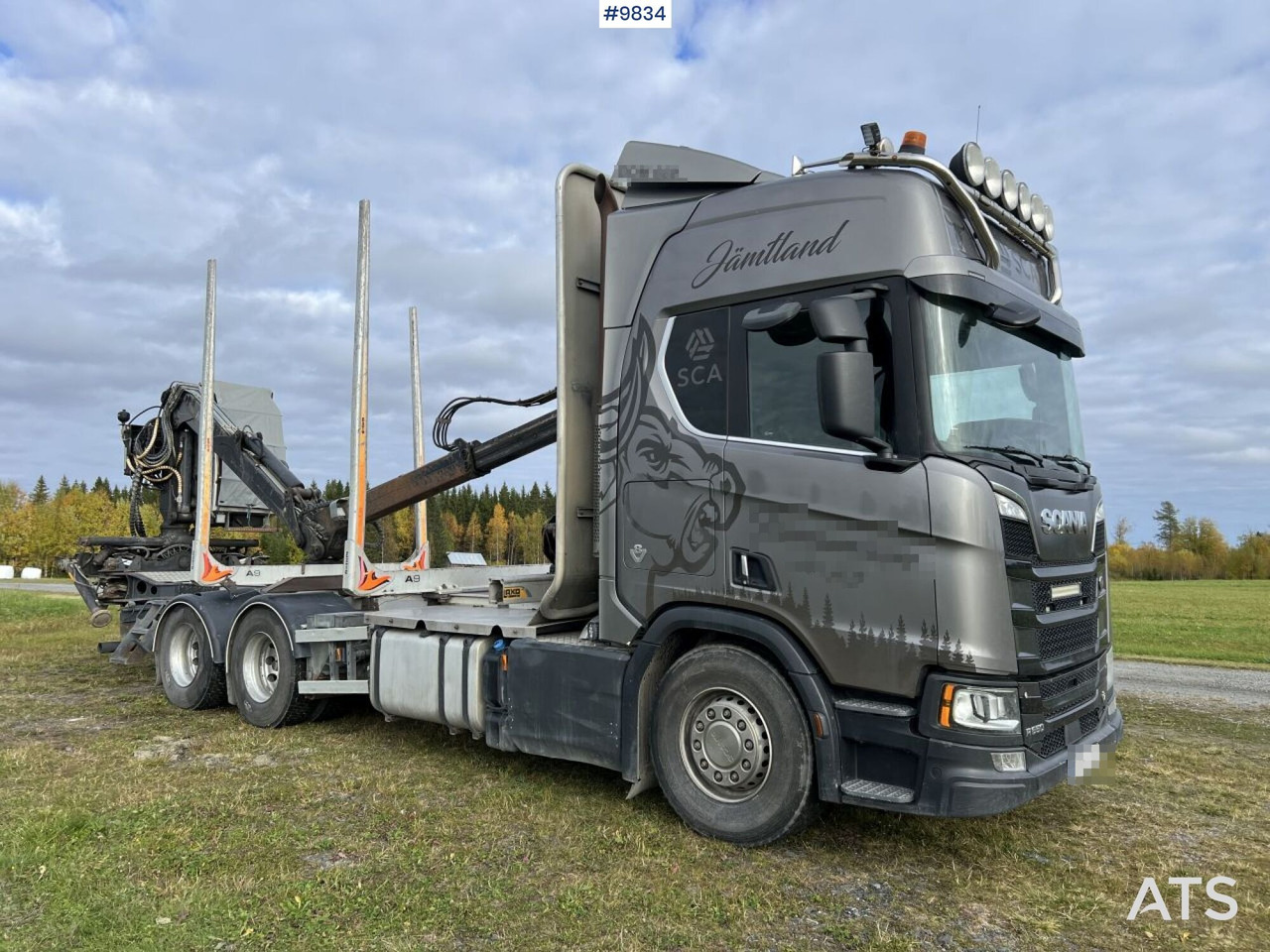 Scania R650 Timber truck with Kesla crane - Kamion për transport druri, Kamion me vinç: foto 5 Scania R650 Timber truck with Kesla crane - Kamion për transport druri, Kamion me vinç: foto 5