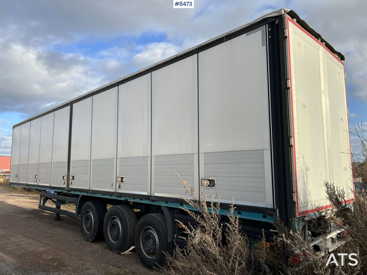 Scania ST37 Trailer with openable side - Gjysmë rimorkio me tendë: foto 3 Scania ST37 Trailer with openable side - Gjysmë rimorkio me tendë: foto 3