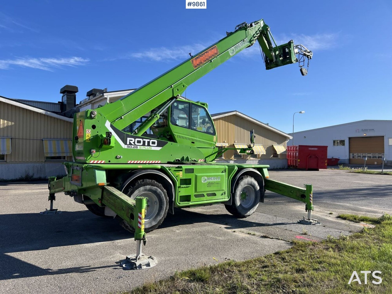 Telescopic handler ROTO50,26SPLUS - Ekskavator teleskopik: foto 2 Telescopic handler ROTO50,26SPLUS - Ekskavator teleskopik: foto 2