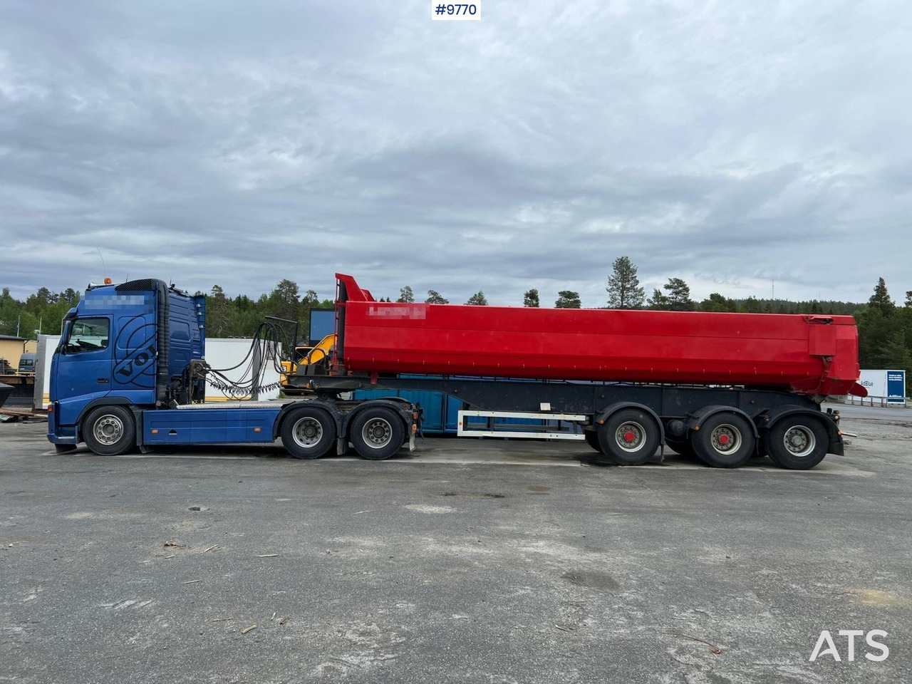 Gjysmë rimorkio vetëshkarkuese Tipper trailer Kilafors: foto 9