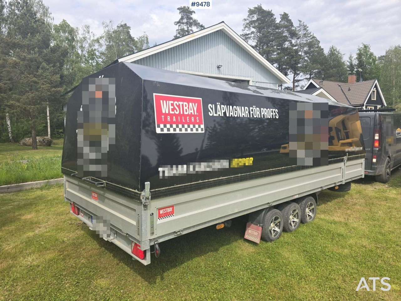 Trailer Agados Adam 15 with tipper and winch - Rimorkio vetëshkarkuese: foto 5 Trailer Agados Adam 15 with tipper and winch - Rimorkio vetëshkarkuese: foto 5