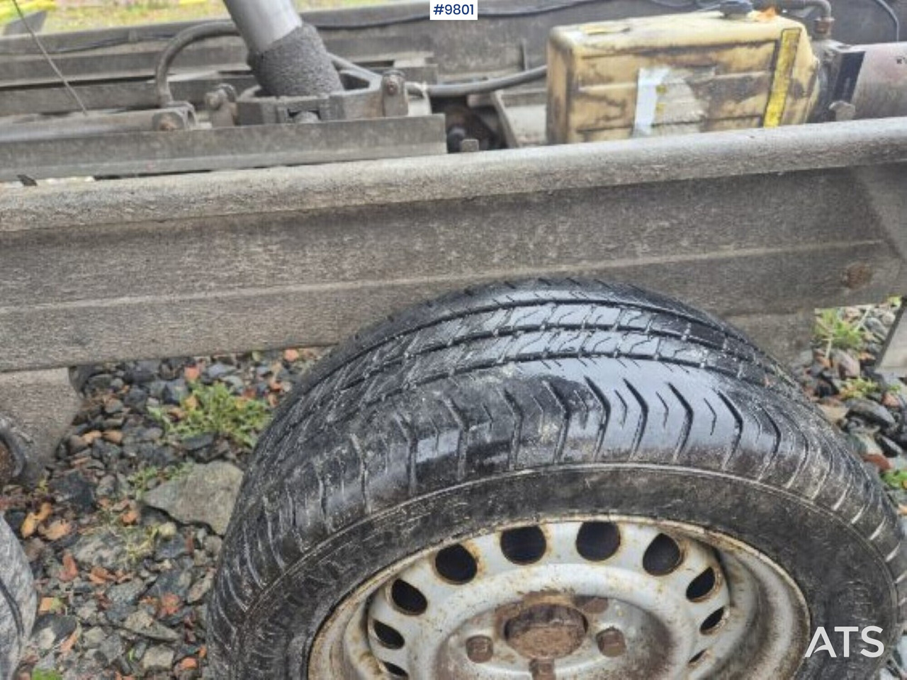 Rimorkio vetëshkarkuese Trailer with tipper Agados Atlas 3500: foto 12