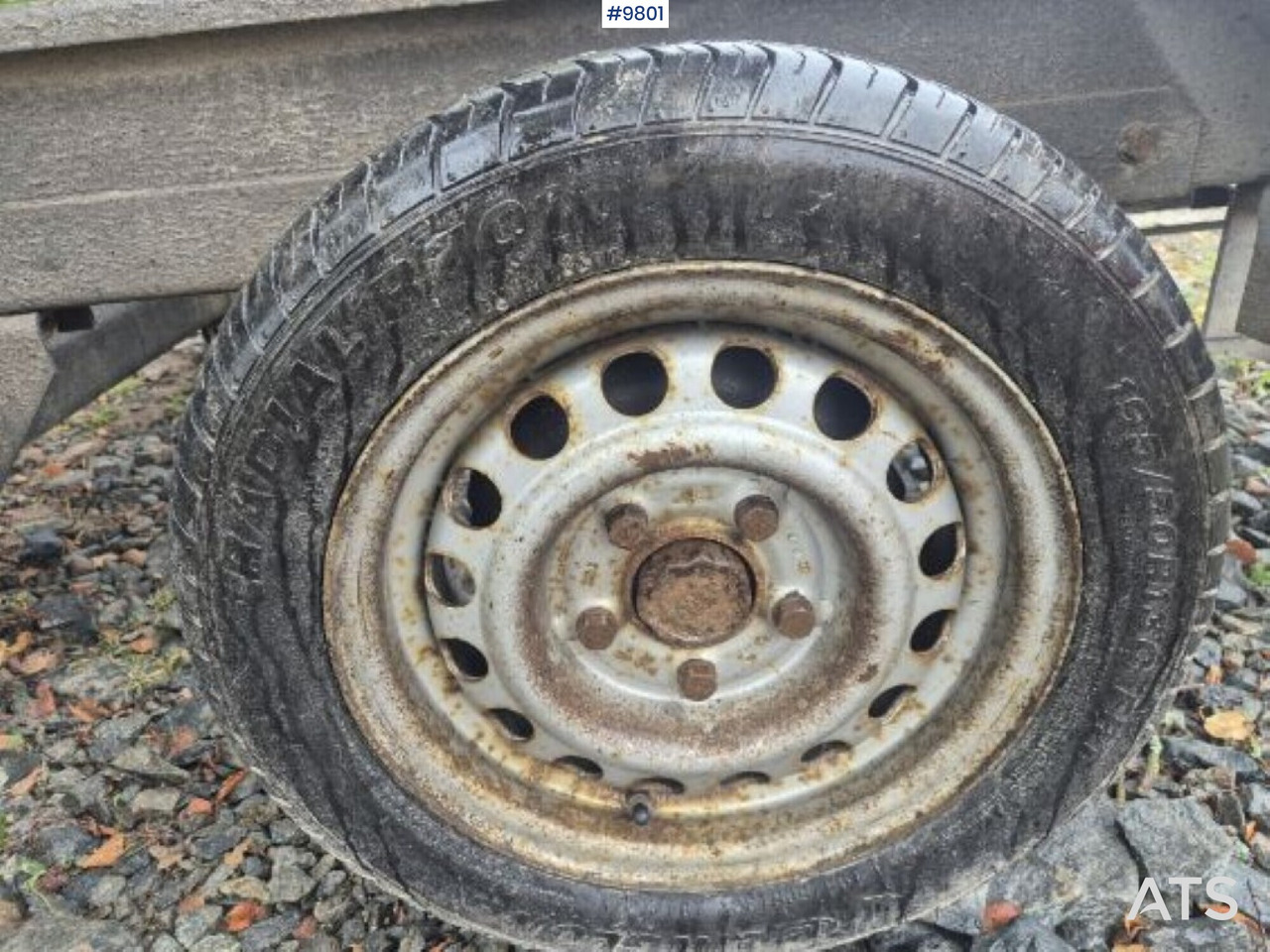 Rimorkio vetëshkarkuese Trailer with tipper Agados Atlas 3500: foto 11