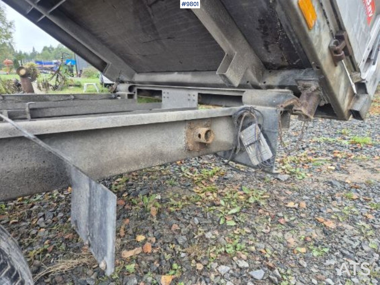 Rimorkio vetëshkarkuese Trailer with tipper Agados Atlas 3500: foto 17