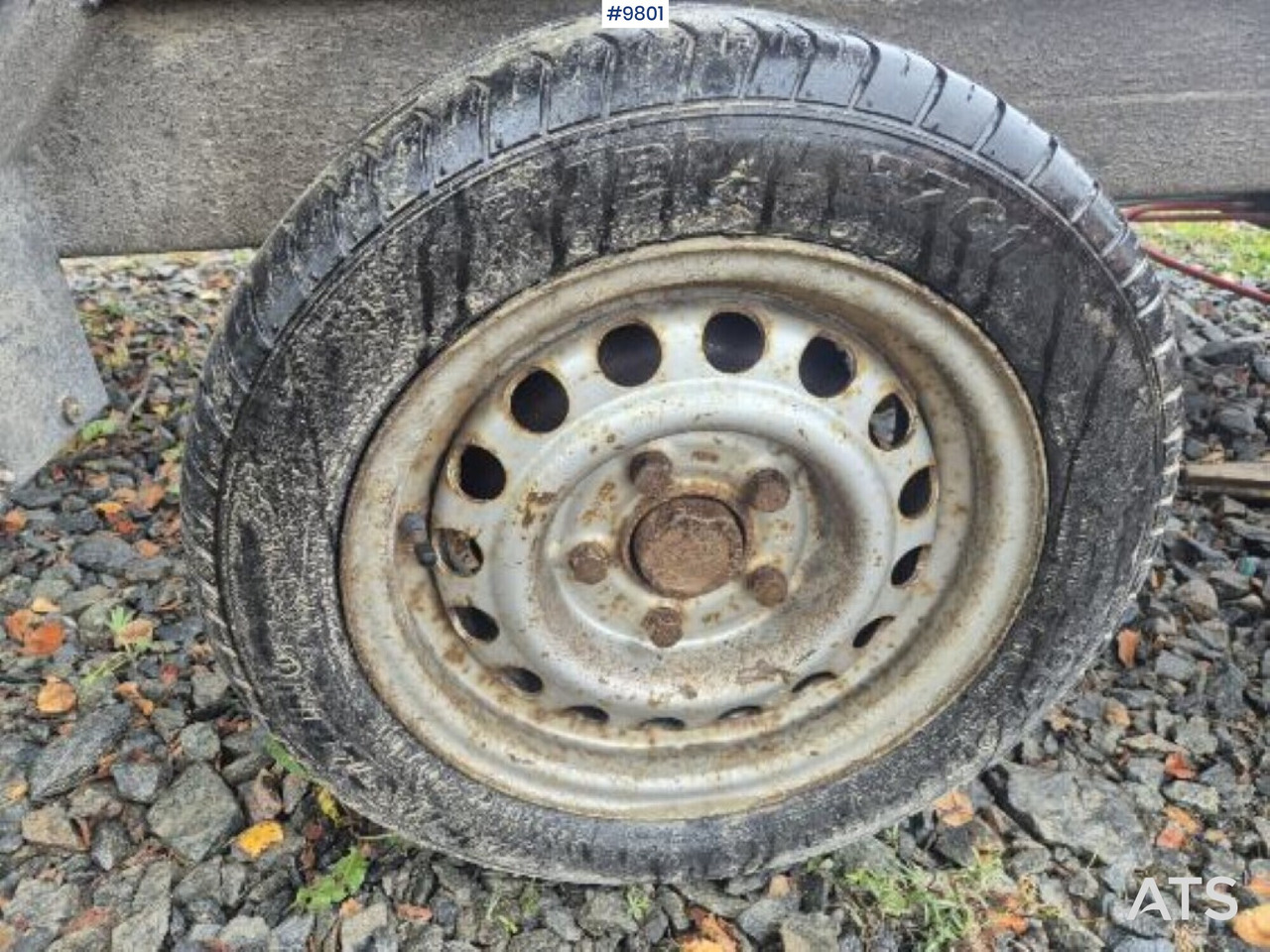 Rimorkio vetëshkarkuese Trailer with tipper Agados Atlas 3500: foto 13