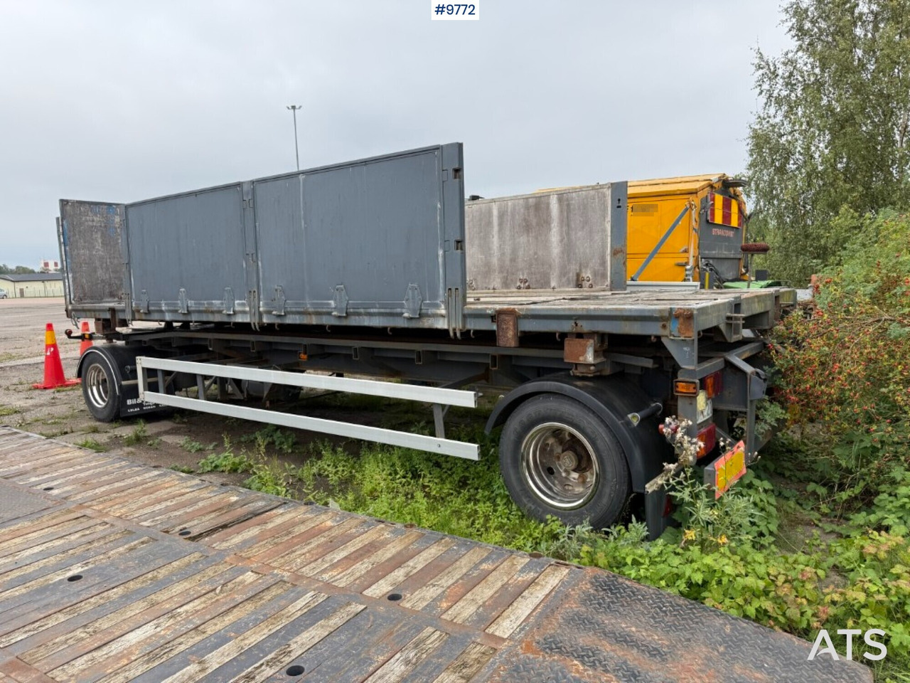VAN HAAL R20 Hooklift body with removable flatbed - Rimorkio roll-off/ Skip loader, Karroceri e hapur: foto 3 VAN HAAL R20 Hooklift body with removable flatbed - Rimorkio roll-off/ Skip loader, Karroceri e hapur: foto 3