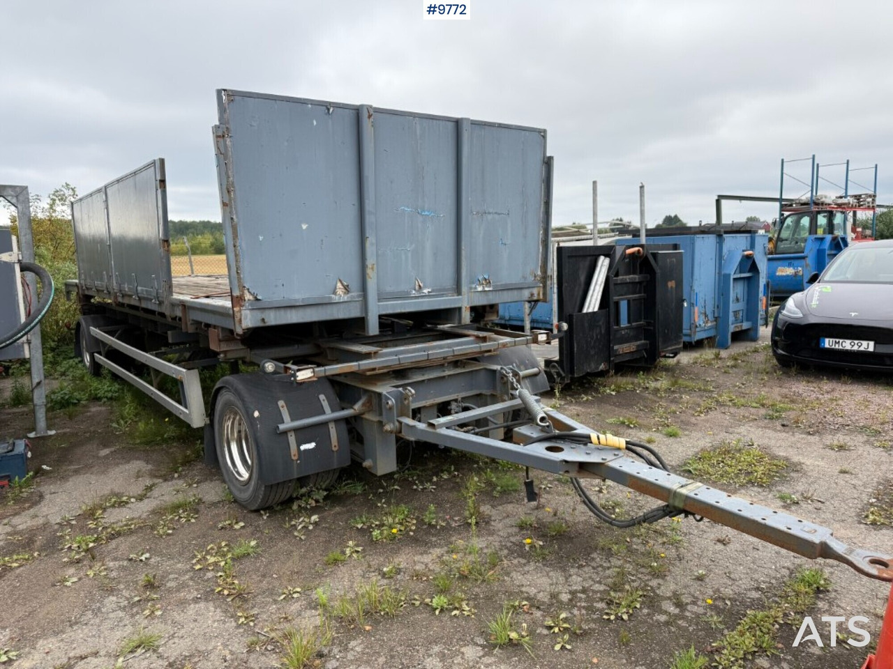 VAN HAAL R20 Hooklift body with removable flatbed - Rimorkio roll-off/ Skip loader, Karroceri e hapur: foto 2 VAN HAAL R20 Hooklift body with removable flatbed - Rimorkio roll-off/ Skip loader, Karroceri e hapur: foto 2
