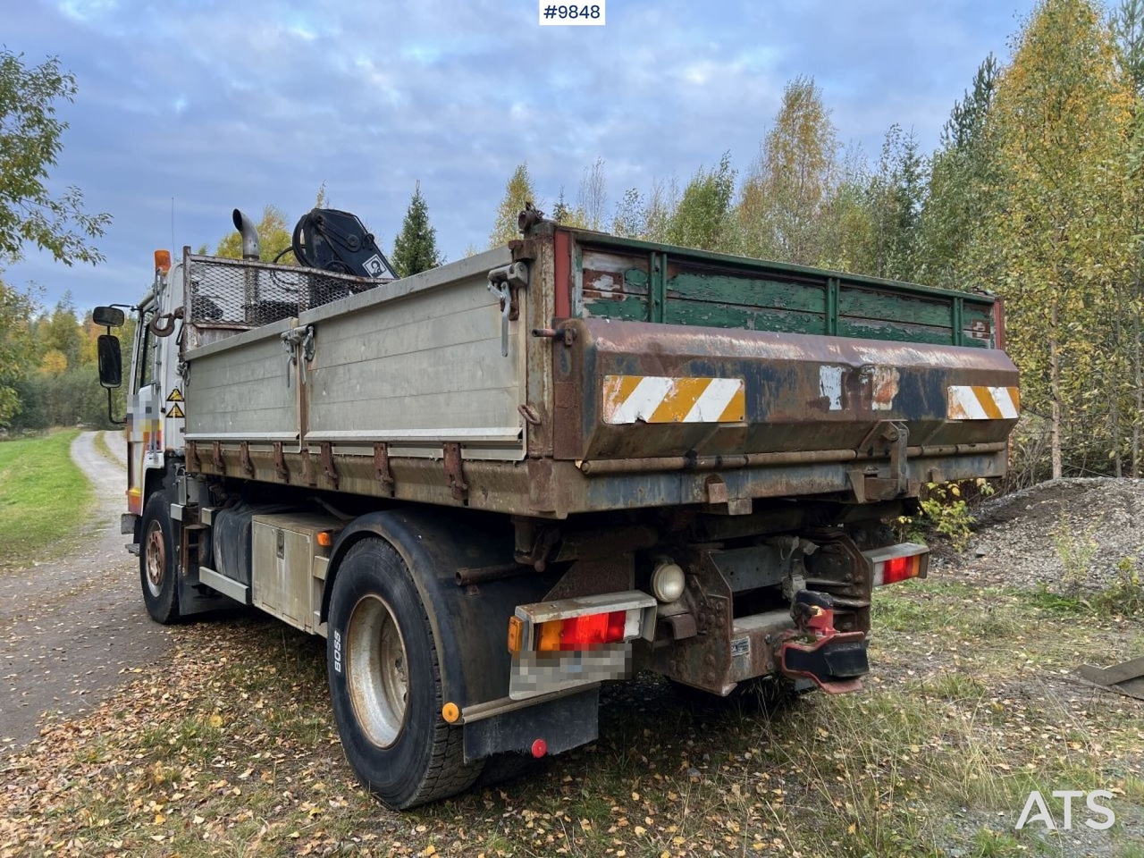 VOLVO FL7 4X2 Crane truck/Dump truck with Hiab071 crane - Kamion vetëshkarkues: foto 5 VOLVO FL7 4X2 Crane truck/Dump truck with Hiab071 crane - Kamion vetëshkarkues: foto 5