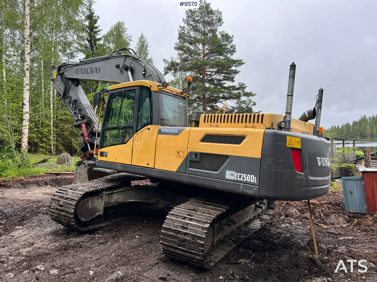 Volvo EC 250 DL grävsystem, rotor och planerskopa - Ekskavator me zinxhirë: foto 4 Volvo EC 250 DL grävsystem, rotor och planerskopa - Ekskavator me zinxhirë: foto 4