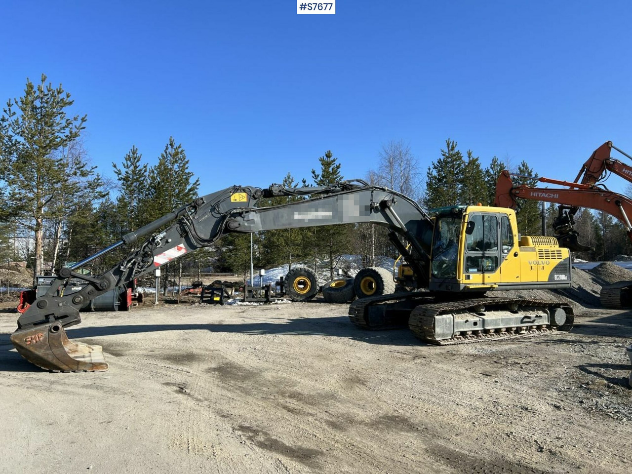 Volvo EC210 BLC Excavator with digging system - Ekskavator: foto 1 Volvo EC210 BLC Excavator with digging system - Ekskavator: foto 1