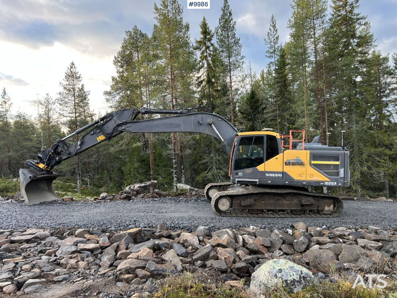 Volvo EC250EL Excavator with MOBA Excavation System, Rotor, and Bucket - Ekskavator me zinxhirë: foto 1 Volvo EC250EL Excavator with MOBA Excavation System, Rotor, and Bucket - Ekskavator me zinxhirë: foto 1