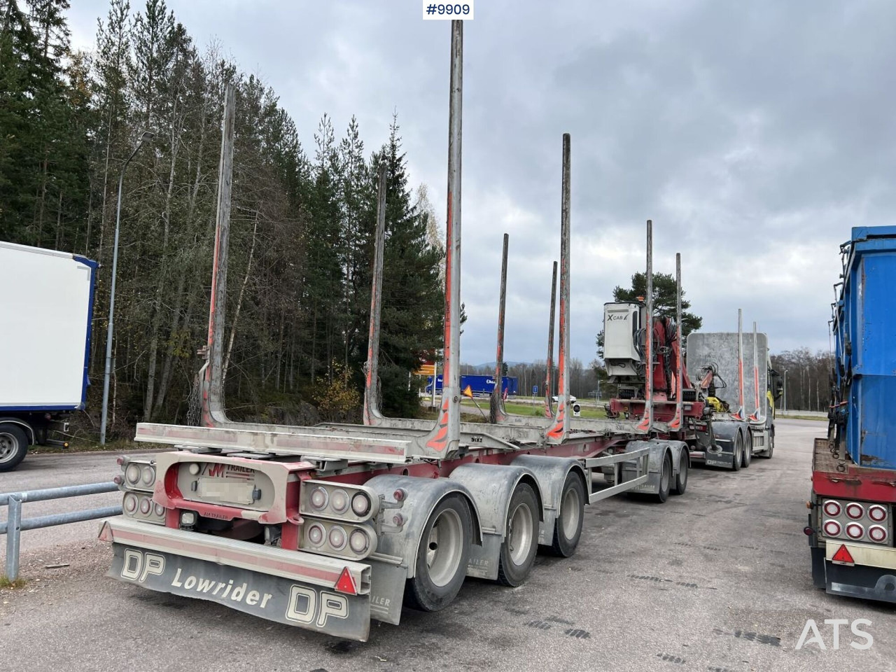Volvo FH 64R Timber truck with crane and trailer - Kamion për transport druri, Kamion me vinç: foto 3 Volvo FH 64R Timber truck with crane and trailer - Kamion për transport druri, Kamion me vinç: foto 3