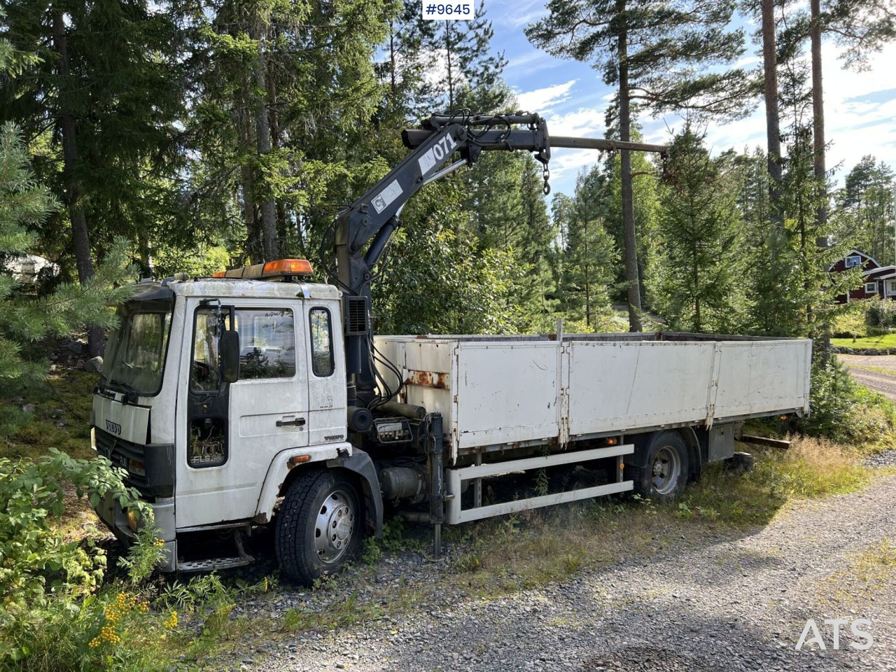 Volvo FL 614 4X2 Crane truck Repair object (VIDEO) - Kamion me karroceri të hapur, Kamion me vinç: foto 3 Volvo FL 614 4X2 Crane truck Repair object (VIDEO) - Kamion me karroceri të hapur, Kamion me vinç: foto 3