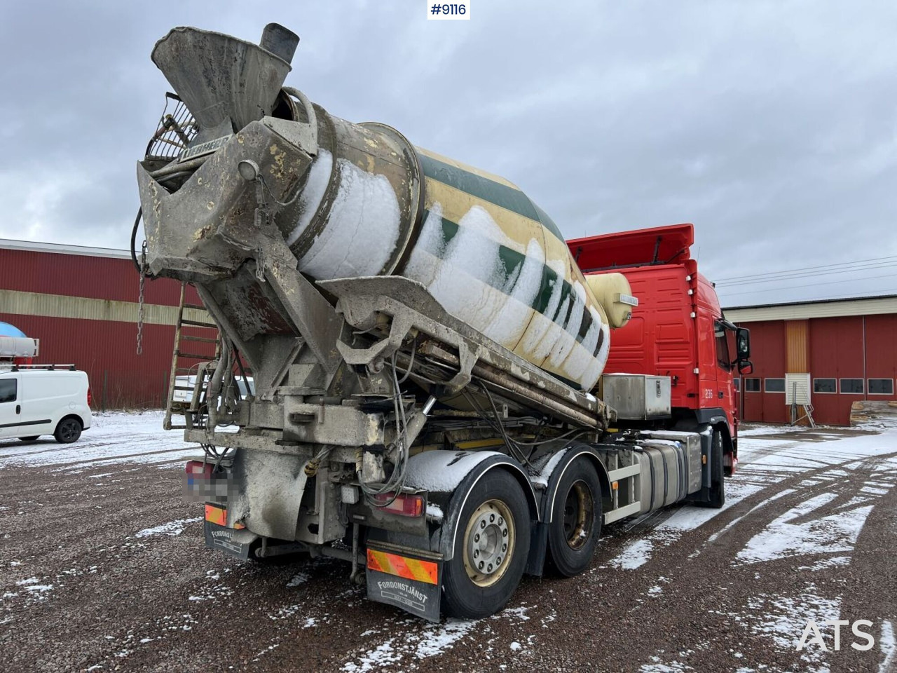 Volvo FM 6X2 Quick lock with concrete rotator (VIDEO) - Autobetoniere: foto 5 Volvo FM 6X2 Quick lock with concrete rotator (VIDEO) - Autobetoniere: foto 5