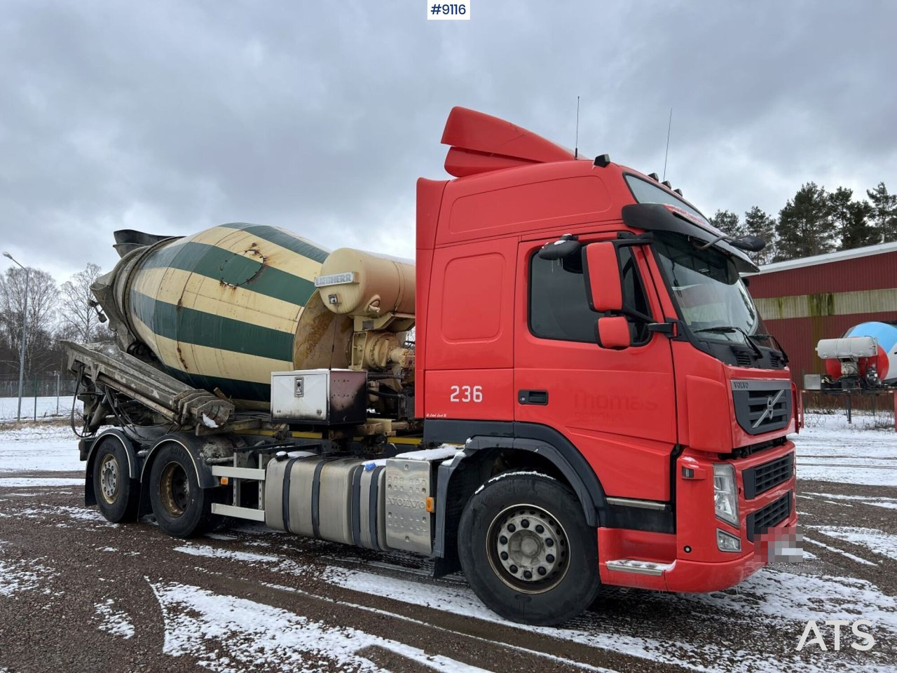 Volvo FM 6X2 Quick lock with concrete rotator (VIDEO) - Autobetoniere: foto 2 Volvo FM 6X2 Quick lock with concrete rotator (VIDEO) - Autobetoniere: foto 2