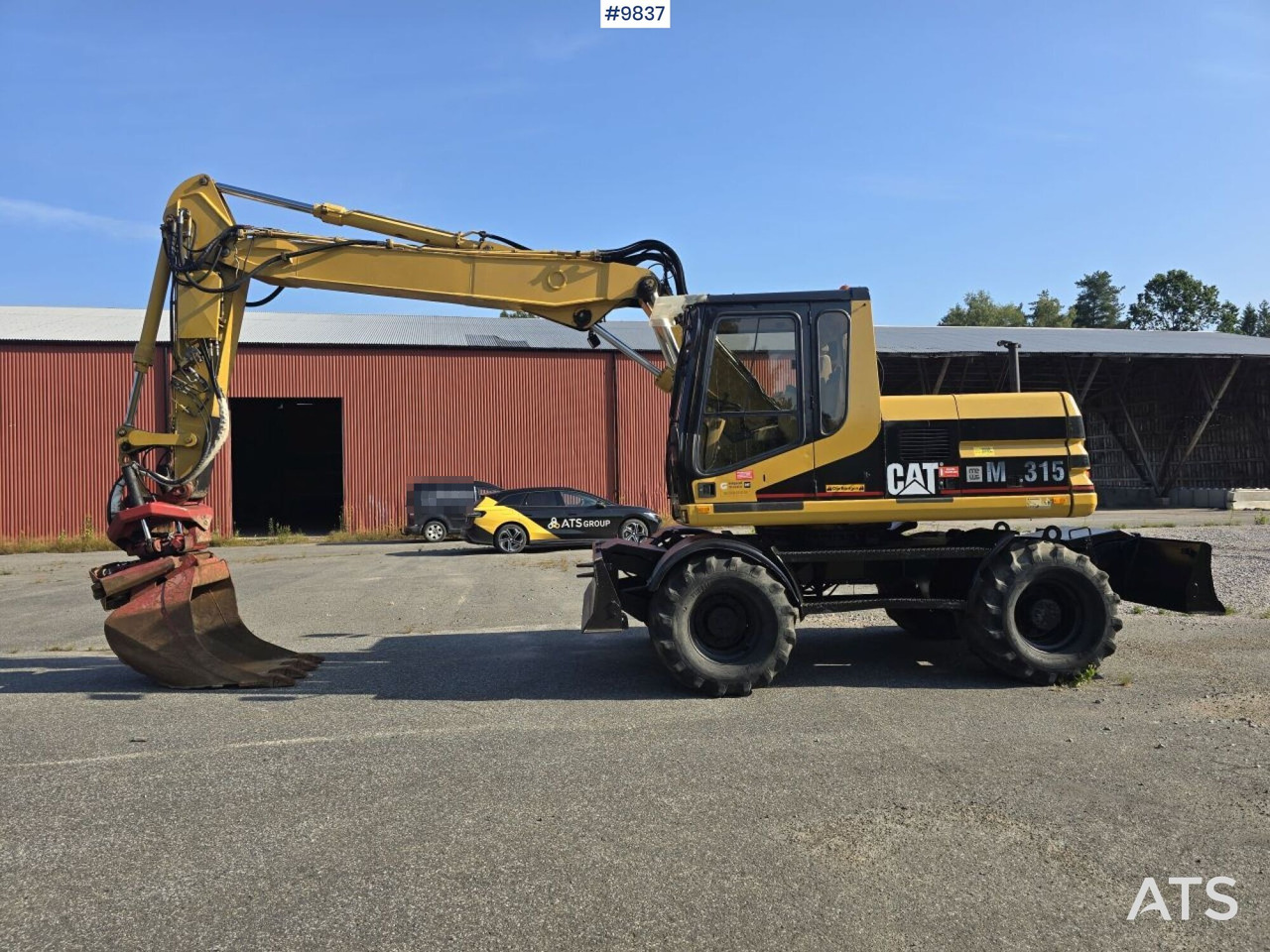 Wheel Excavator CAT M315 (See Video) - Ekskavator me goma: foto 1 Wheel Excavator CAT M315 (See Video) - Ekskavator me goma: foto 1