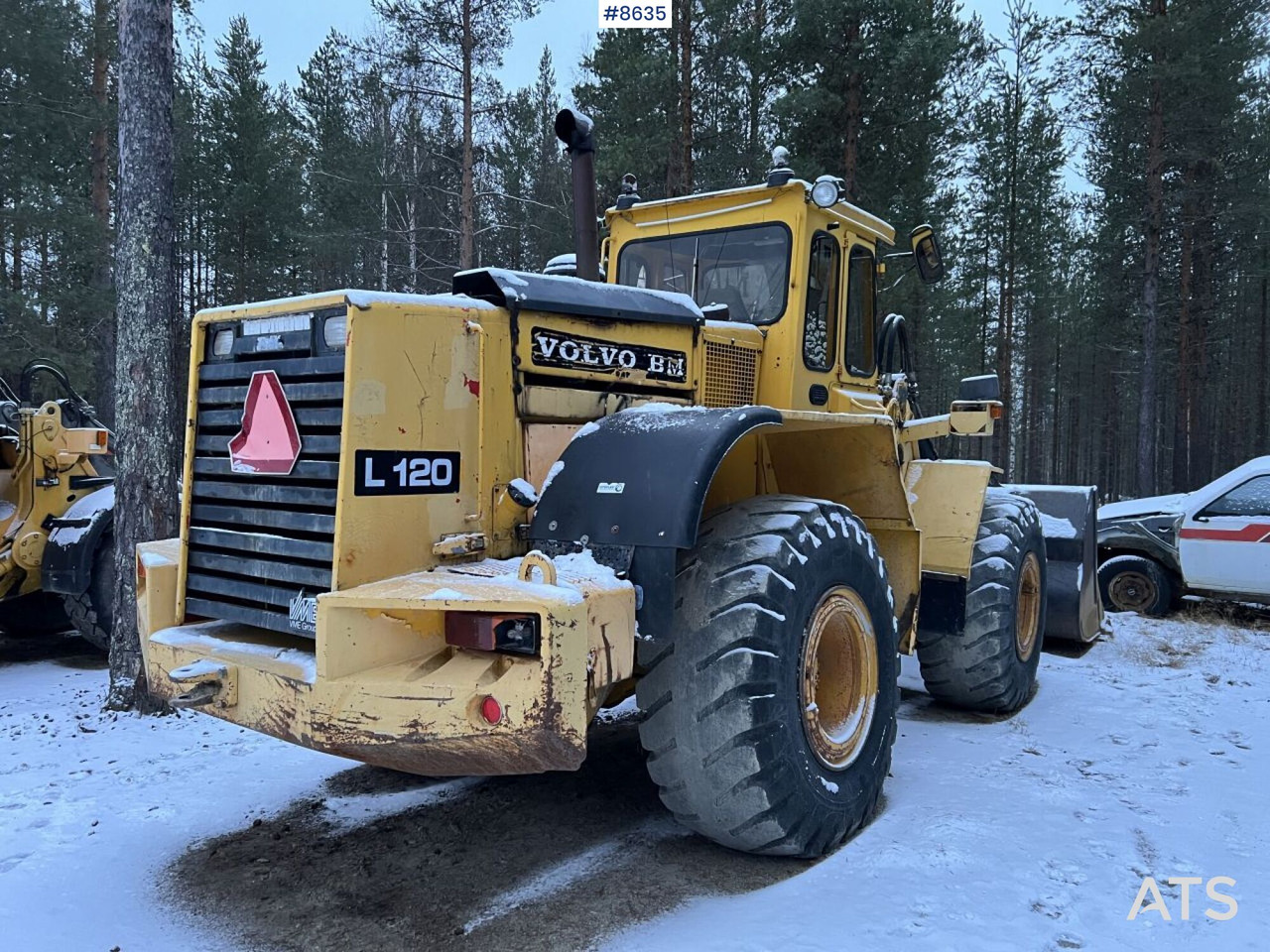 Lizingu i  Wheel Loader Volvo BM L120 with bucket Wheel Loader Volvo BM L120 with bucket: foto 8