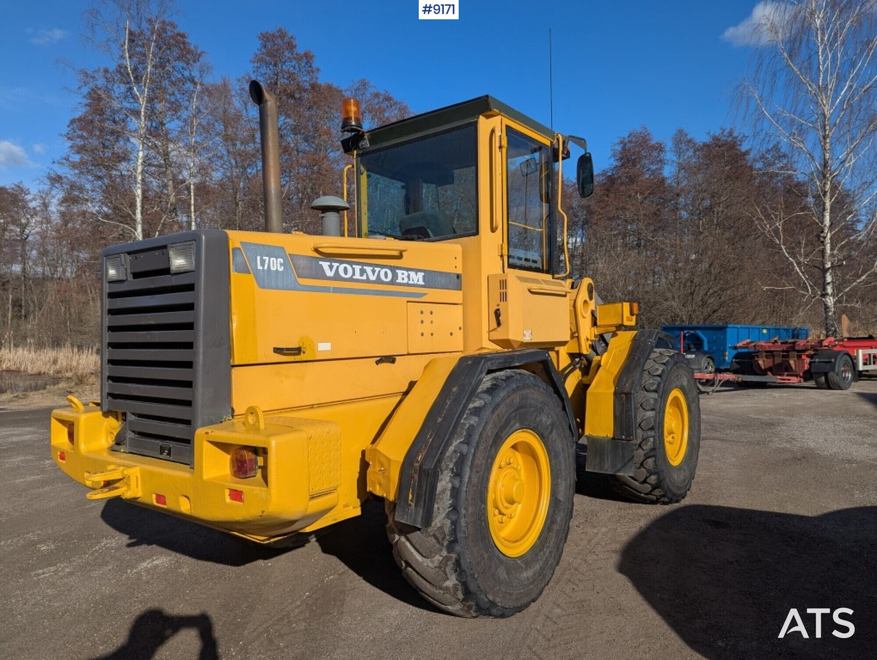 Wheel loader Volvo L70C (SEE VIDEO) - Fadrom me goma: foto 3 Wheel loader Volvo L70C (SEE VIDEO) - Fadrom me goma: foto 3