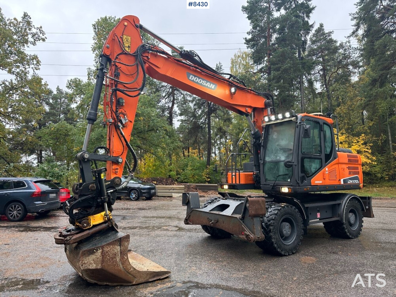 Wheeled Excavator Doosan DX170W (See video) - Ekskavator me goma: foto 1 Wheeled Excavator Doosan DX170W (See video) - Ekskavator me goma: foto 1