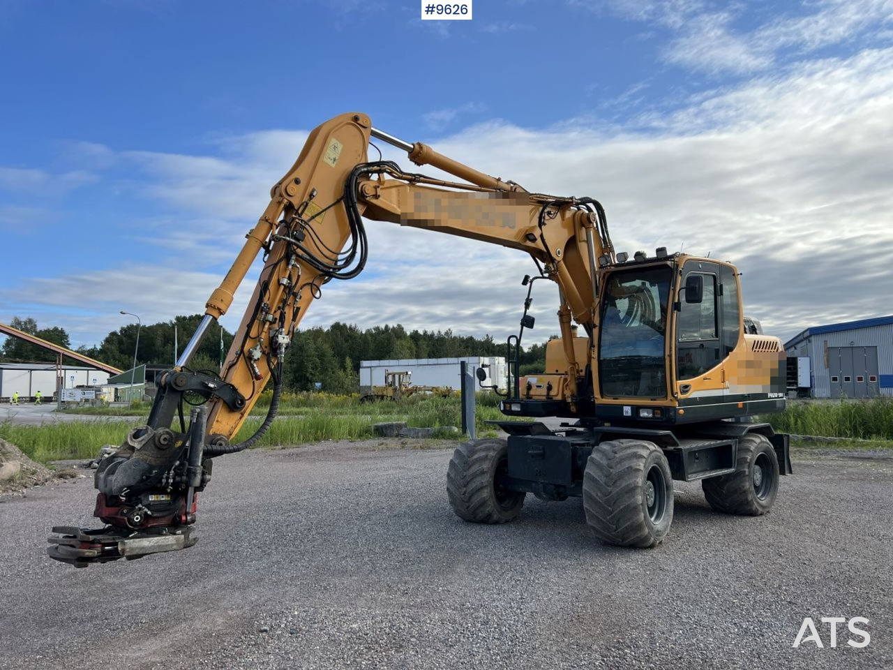 Wheeled excavator Hyundai 140W-9A (See Video) - Ekskavator me goma: foto 3 Wheeled excavator Hyundai 140W-9A (See Video) - Ekskavator me goma: foto 3