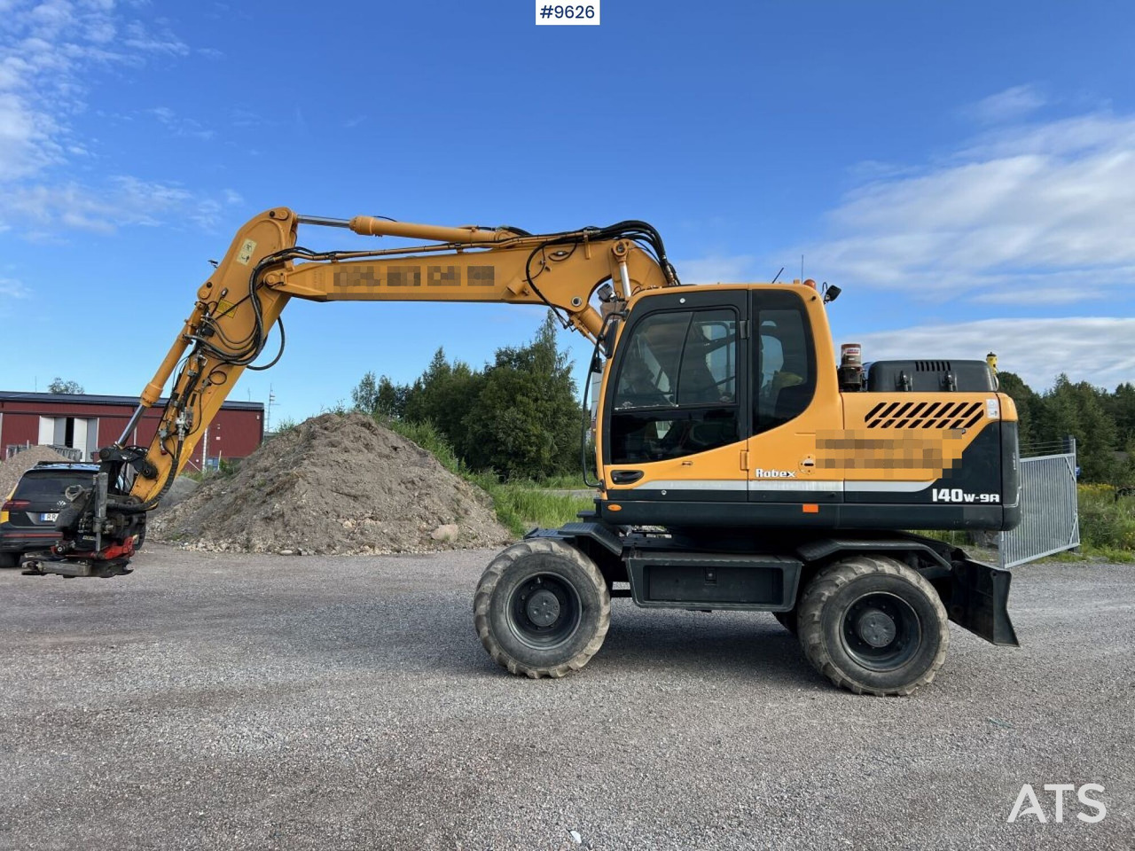 Wheeled excavator Hyundai 140W-9A (See Video) - Ekskavator me goma: foto 1 Wheeled excavator Hyundai 140W-9A (See Video) - Ekskavator me goma: foto 1