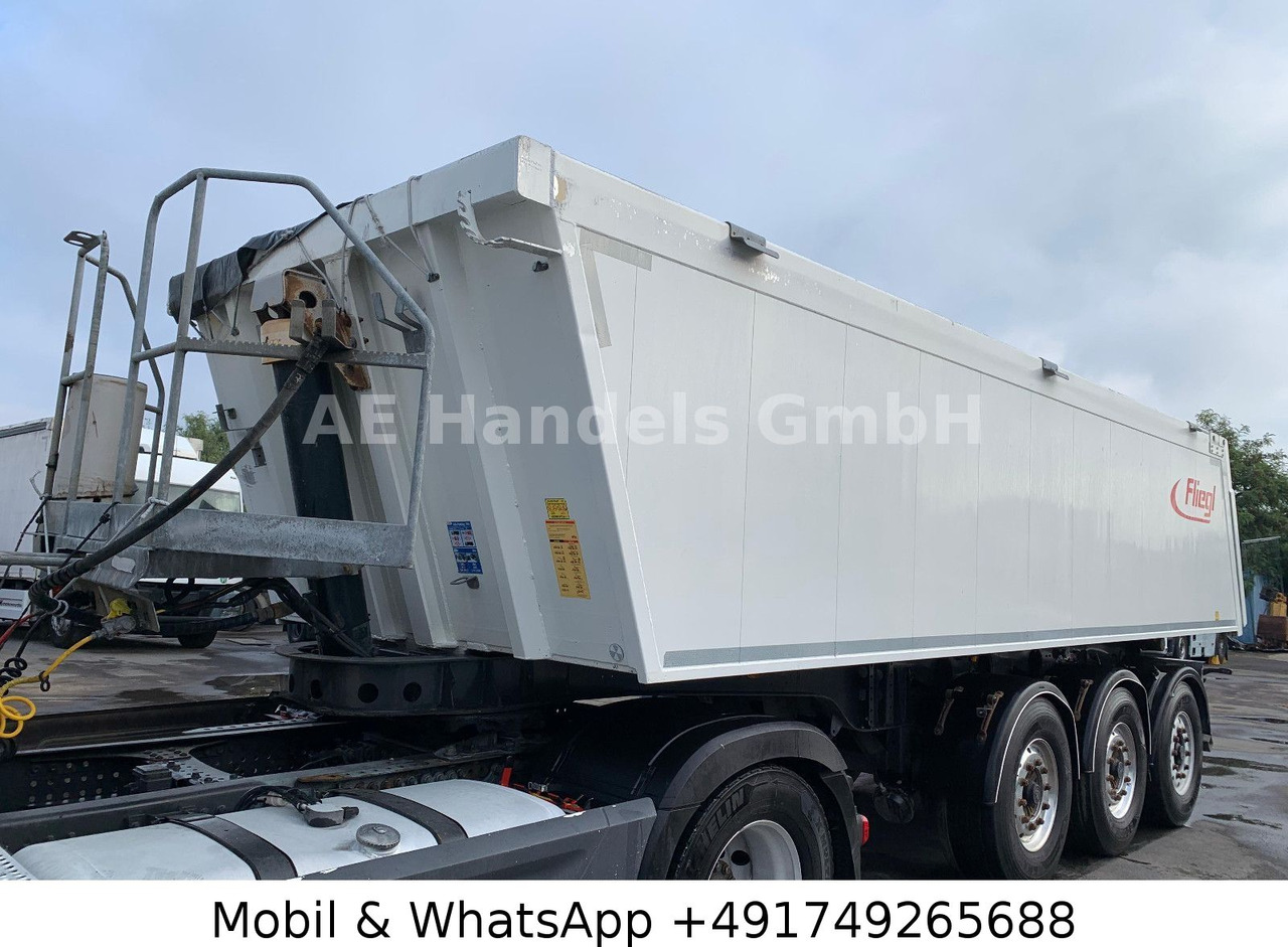 Fliegl DHKA Aluminium Kasten*24m³/Liftachse/Alcoa/Wabco - Gjysmë rimorkio vetëshkarkuese: foto 1 Fliegl DHKA Aluminium Kasten*24m³/Liftachse/Alcoa/Wabco - Gjysmë rimorkio vetëshkarkuese: foto 1