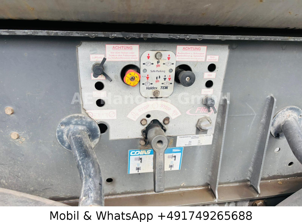 Gjysmë rimorkio vetëshkarkuese Fliegl DHKS 390 Stahl *50m³/Lift/Podest/Getreideöffnung: foto 11