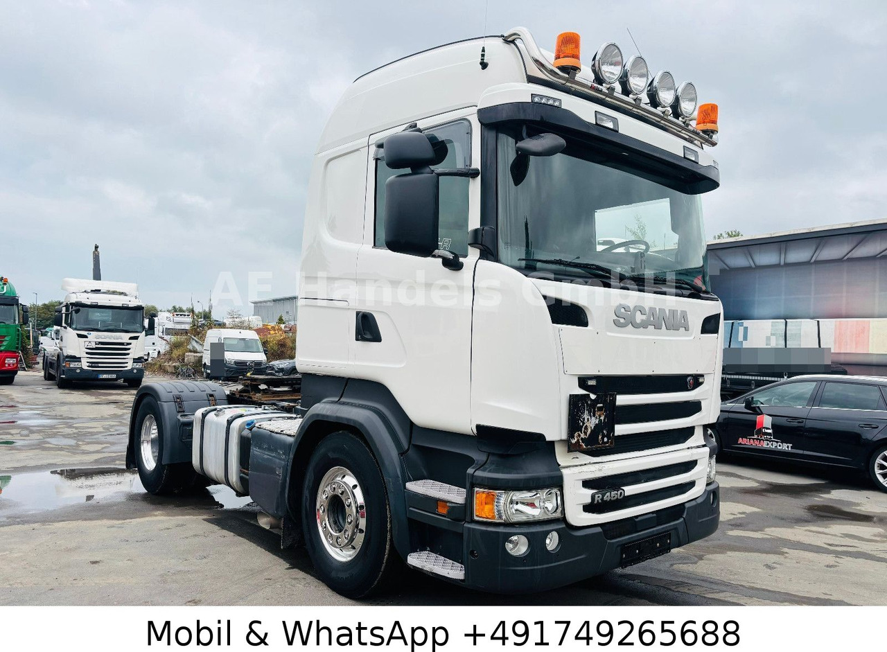 Scania R450 HighLine 4x2 LL *Retarder/ACC/2.Kreis.Hydr. - Gjysmë-kamion: foto 1 Scania R450 HighLine 4x2 LL *Retarder/ACC/2.Kreis.Hydr. - Gjysmë-kamion: foto 1